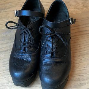 Size 7.5 Antonio Pacelli Ultraflexi Leinster Irish Hard Shoes, Jig Shoes 9 1/2